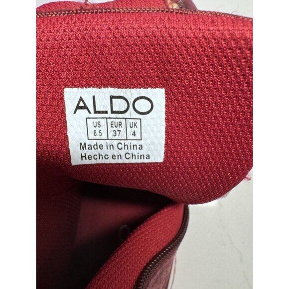 Aldo Women’s Suede High Top Sneakers Size 6.5 Outdoor Hiking Gorpcore - Picture 12 of 12